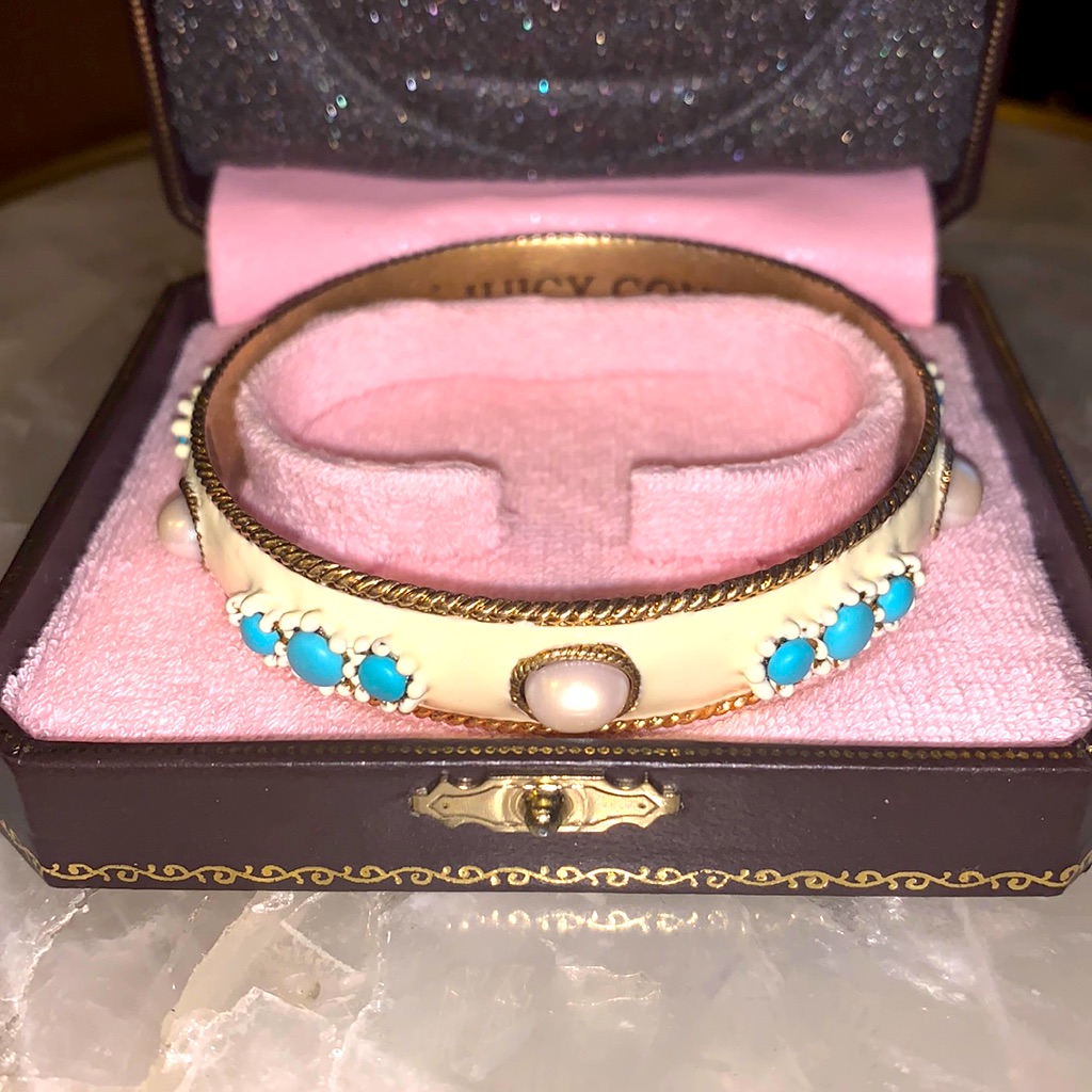 Y2k Juicy Couture Enamel Bracelet